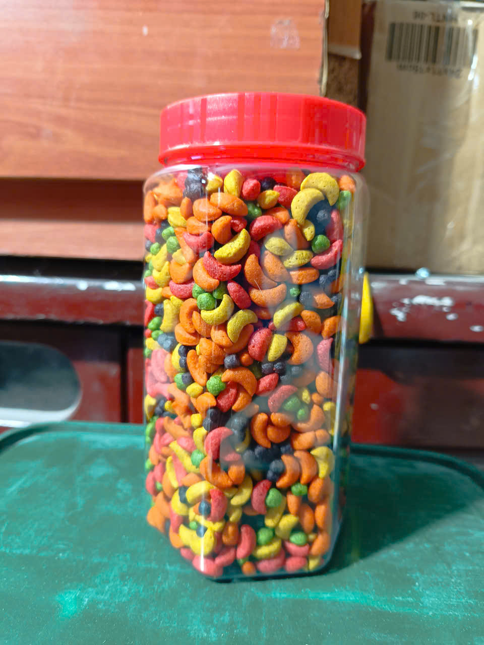 1 HŨ HẠT TRÁI CÂY ZUM THÁI (300G) LÀM THỨC ĂN CHO MỌI DÒNG VẸT