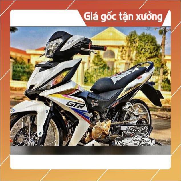 Tem rời Winner GTR cao cấp dán xe trắng