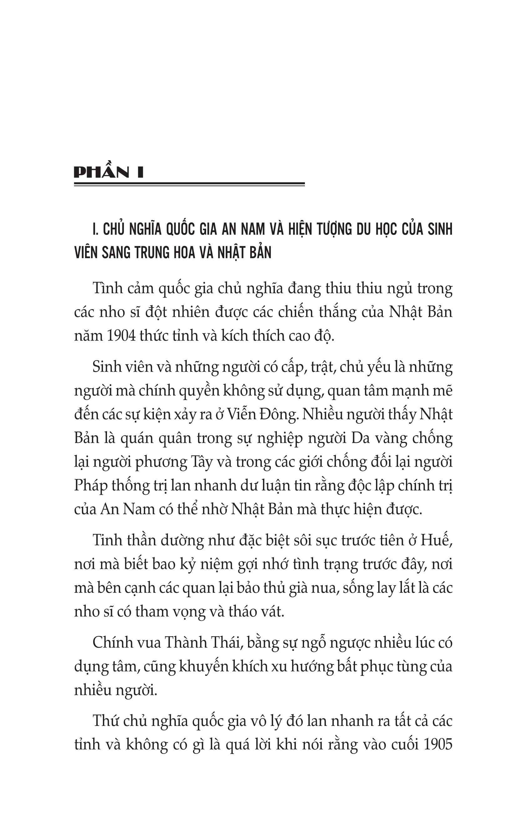 Hoạt Động Chống Pháp Trong Các Xứ An Nam Từ 1905 Đến 1918