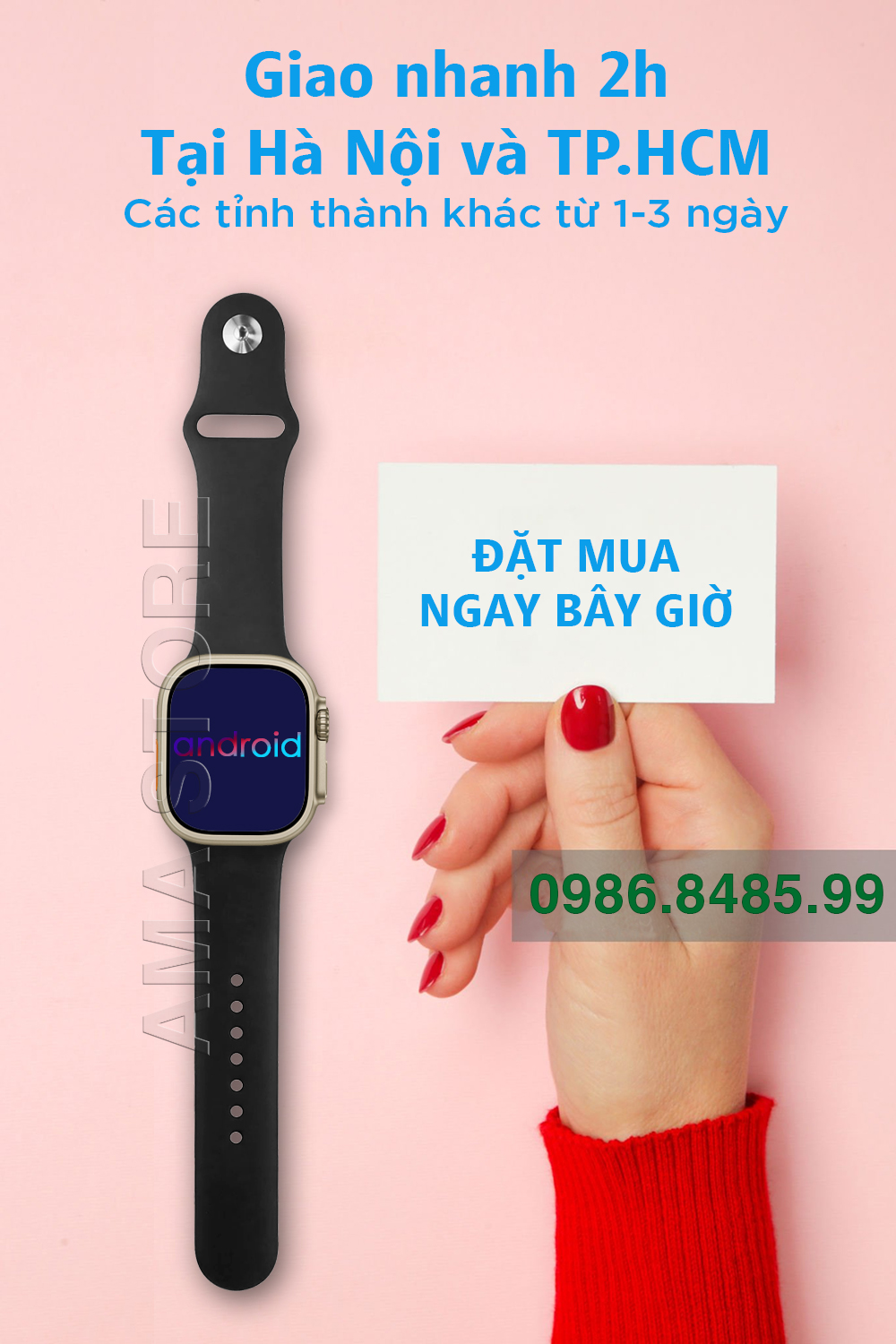 Đồng hồ Thông minh Android gắn Sim có CHplay Zalo Youtube MesTikTok AMA TK Watch Hàng nhập khẩu