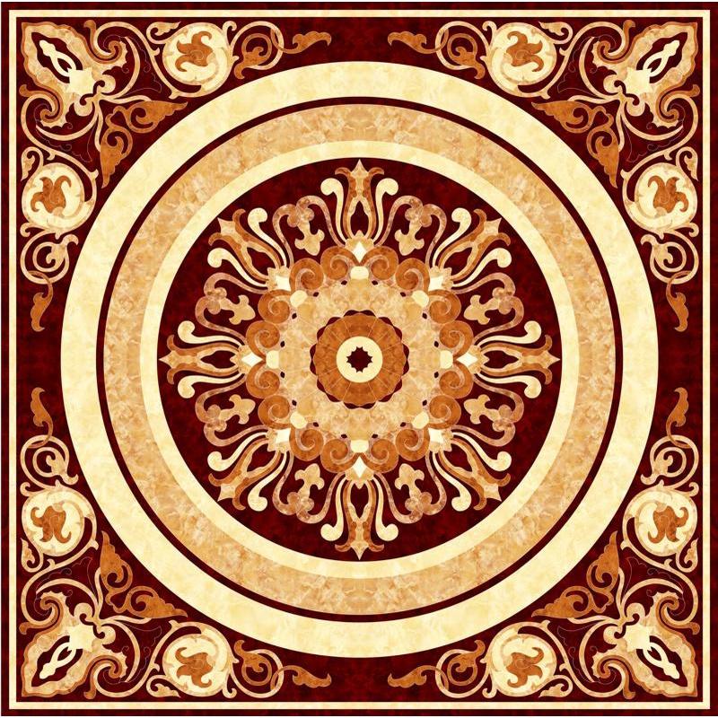 Nhiều mẫu Mandala dán tường tự chọn HZTU-Vol 1 (77)-tc6 KT 60 x 60 cm phủ kim sa