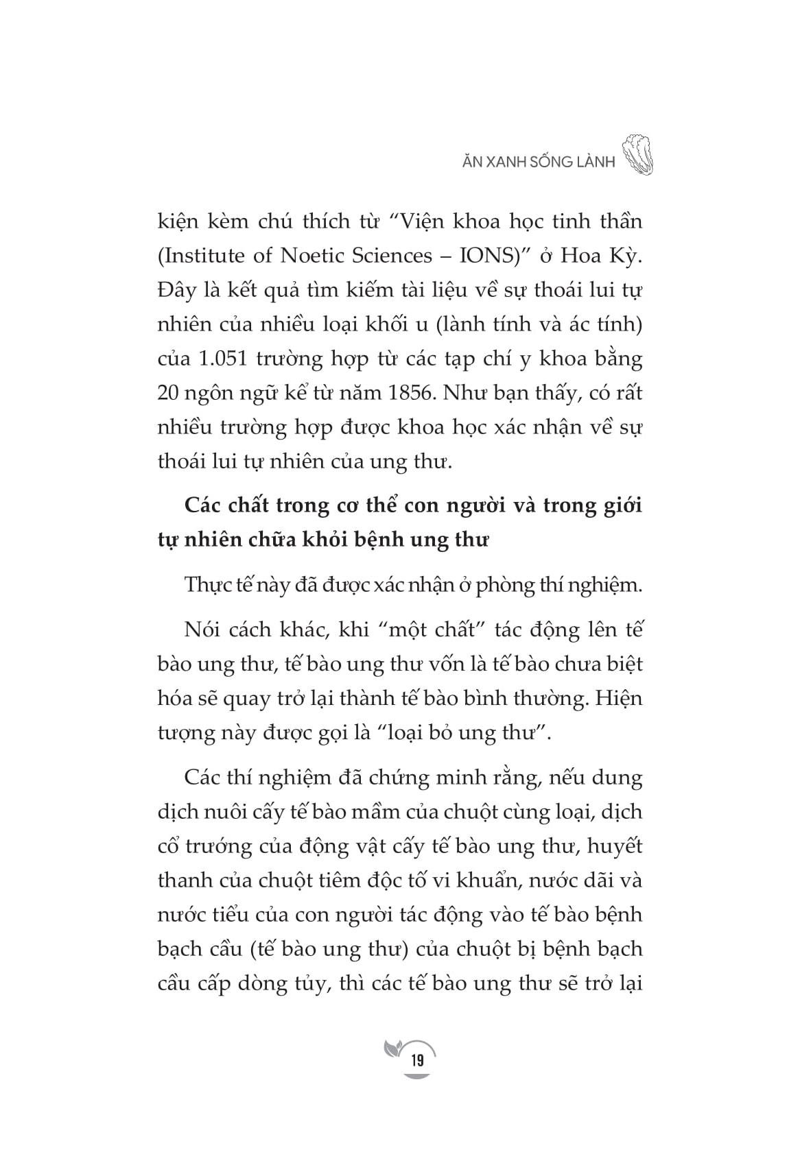 Ăn Xanh Sống Lành