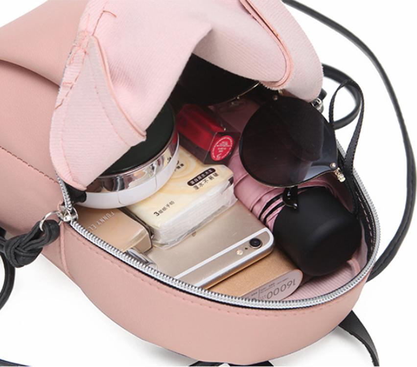Balo mini nữ thời trang cá tính, năng động New4all ALS37 kiểu dáng Hàn Quốc