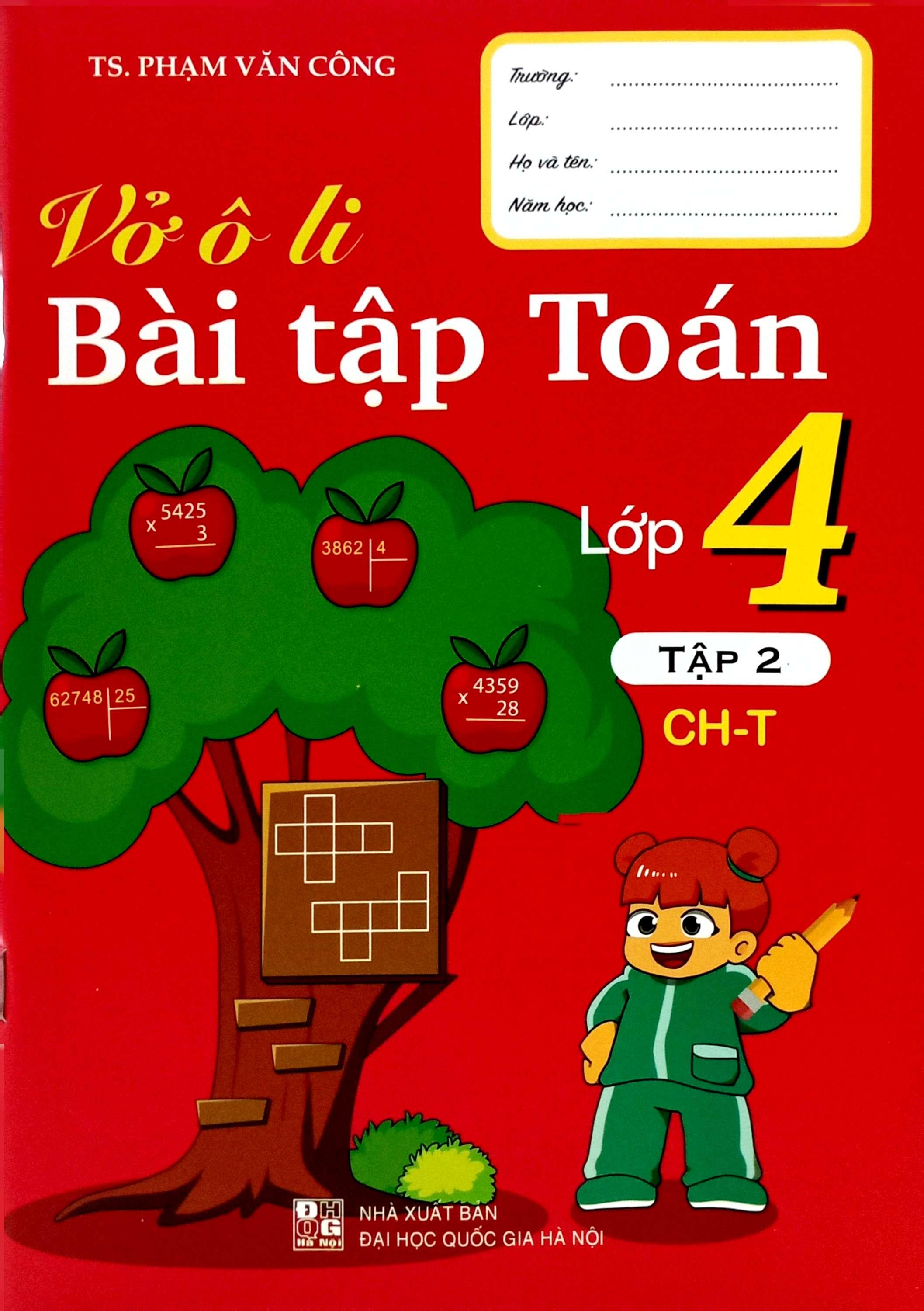 Vở Ô Li Bài Tập Toán Lớp 4 - Tập 2