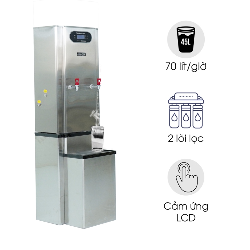 Máy đun nước nóng cao cấp TB-90LCD (70 lít/giờ) NEWSUN - Hàng chính hãng