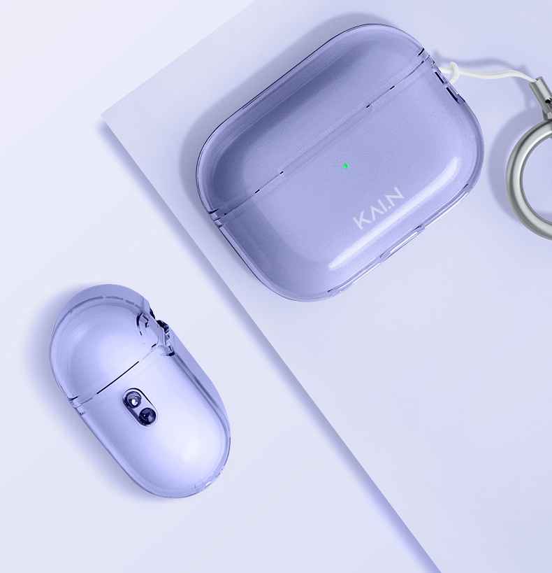 Ốp Case Trong Suốt Bảo Vệ Dành Cho Airpods Pro 2, Kai.N UltraClear Case - Hàng Chính Hãng