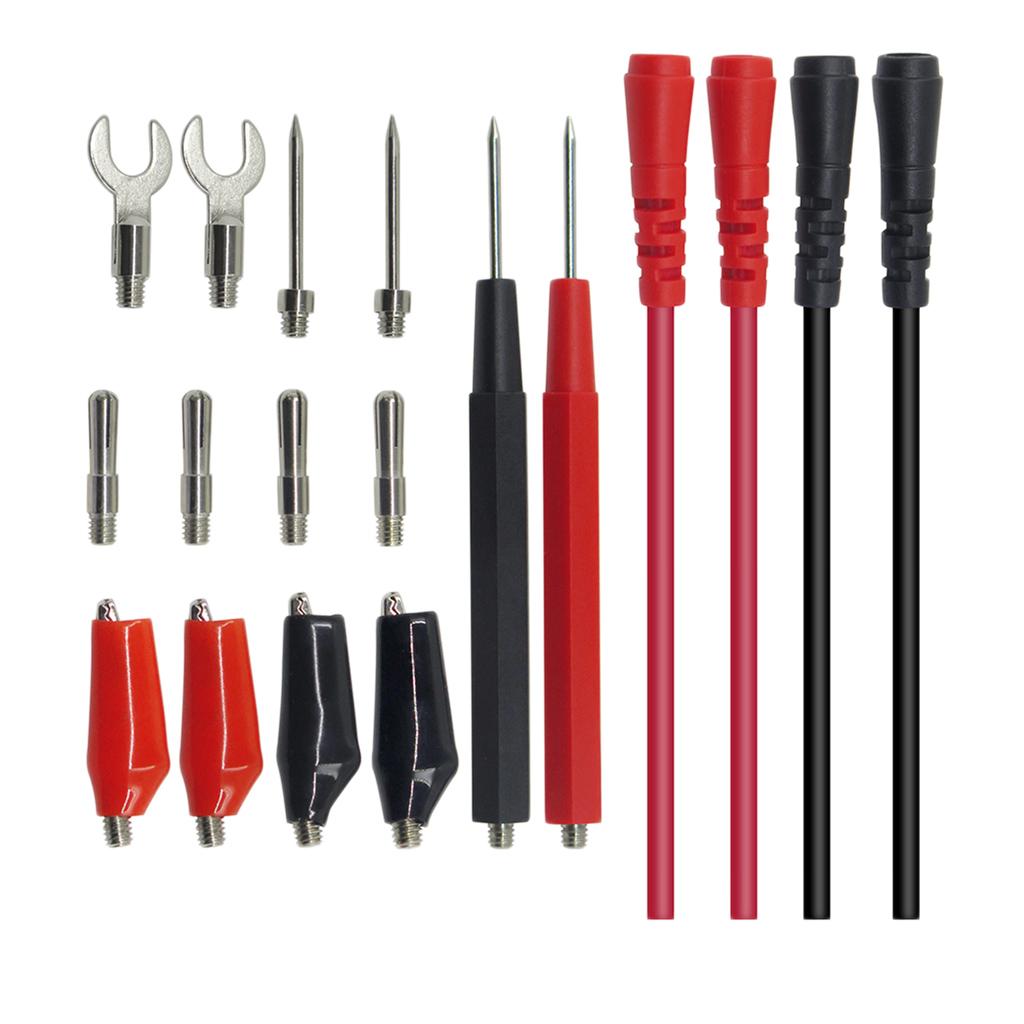 P1500 Test Lead Cable Probe Kit for Multimeter Alligator Clip Pins U type