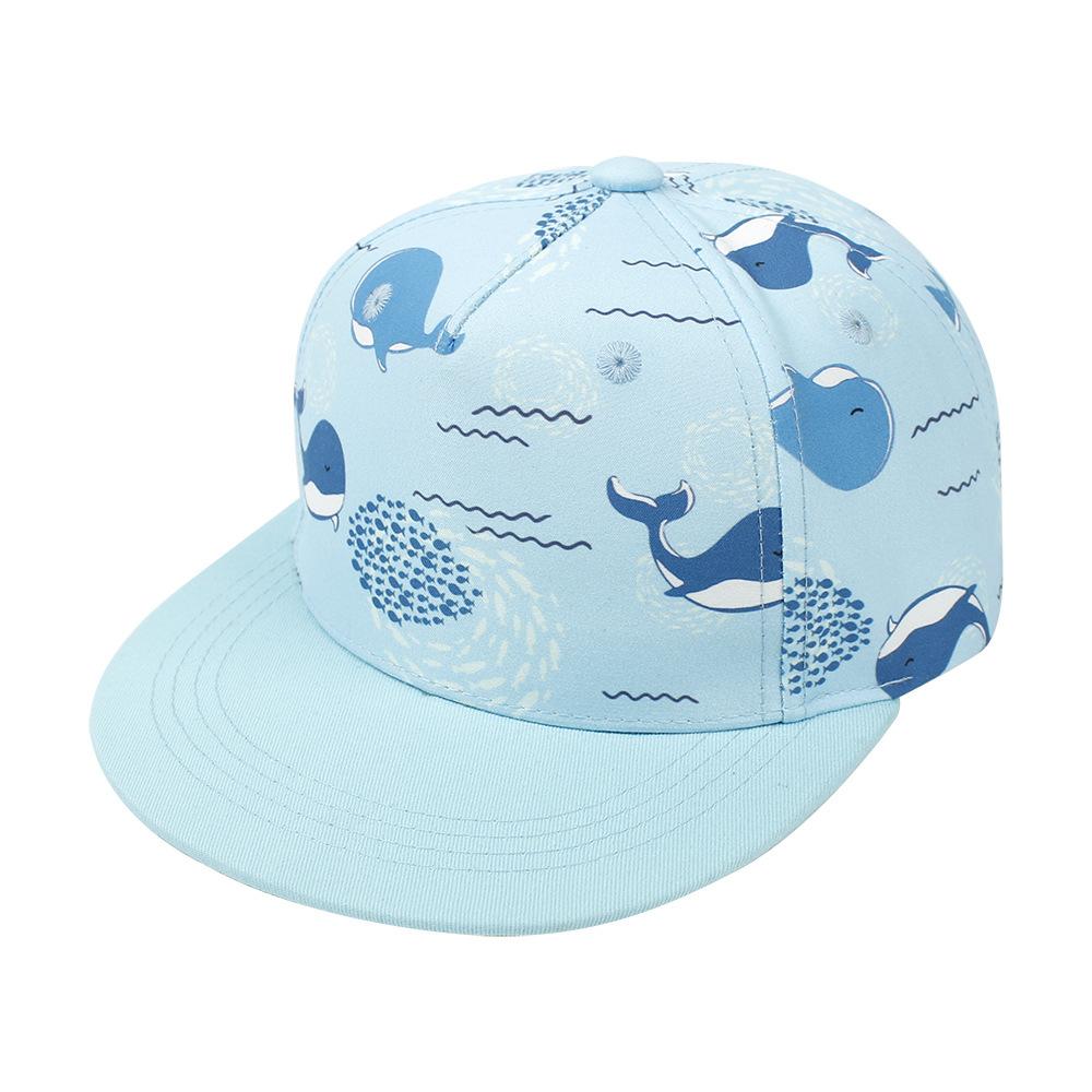 Trẻ em Khủng long in bóng chày mũ bóng chày ngoài trời Mũ điều chỉnh Trucker Cap Mũ trẻ em Mũ cho bé trai từ 1-8 tuổi Color: h Age Range: 1-2 Years