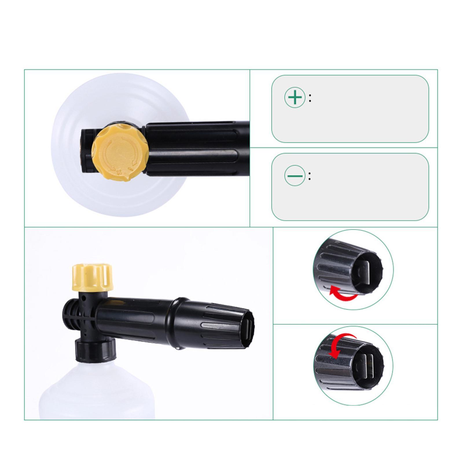 Manual Foaming Sprayer Foam Sprayer Car Wash Bottle Spraying Kettle Car Washer Foam Pot for Car Detailing Home Cleaning