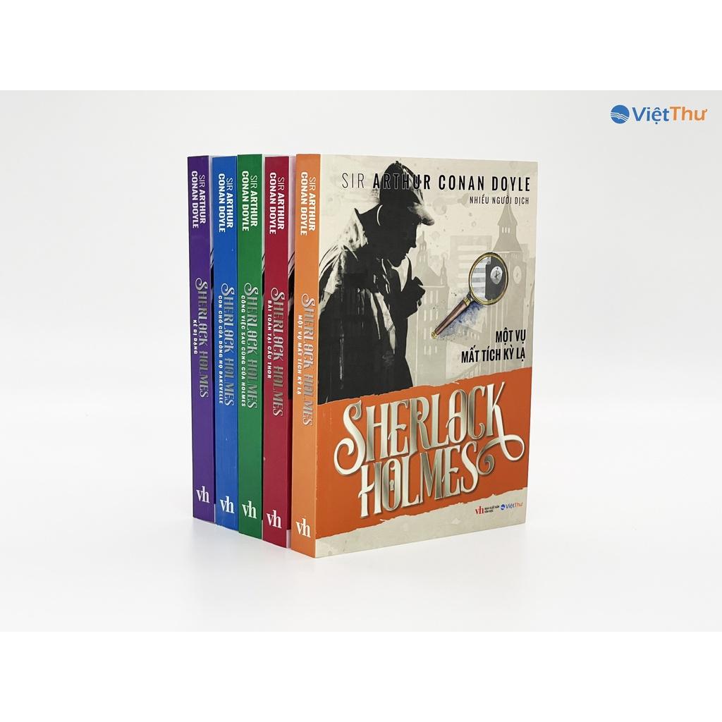 Sách - Box Set 5 Tập Sherlock Holmes - (Bìa Mềm)