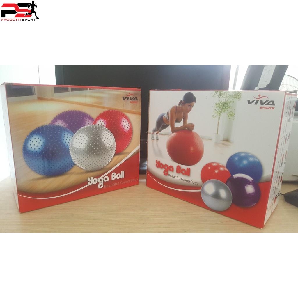 Bóng Tập Yoga Trơn 65CM loại dày - 800g bền đẹp.