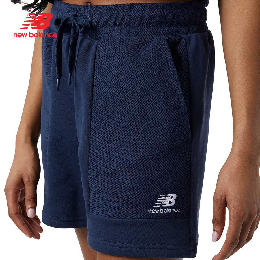 Quần ngắn thời trang nữ New Balance LIFESTYLE SHORTS W NATURAL INDIGO - WS23500NGO (form quốc tế)