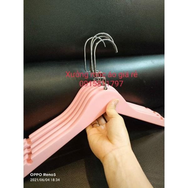 MÓC GỖ HỒNG TRÒN TREO QUẦN ÁO, MÓC DÙNG CHO SHOP THỜI TRANG, CÁ NHÂN, GIA ĐÌNH,...