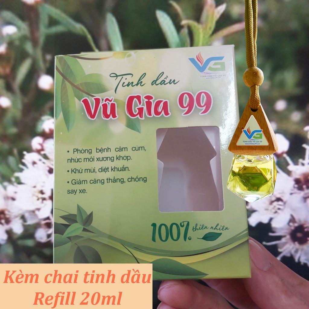 Tinh dầu treo xe cao cấp 8ml kèm chai refill 20ml