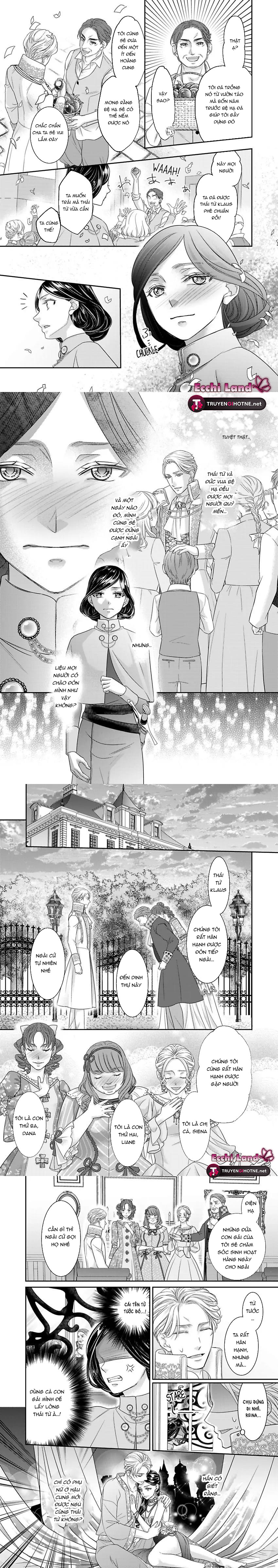 chuyển sinh vào thế giới khác ~ nếu muốn trở thành nữ hoàng hãy tìm cách để được hoàng đế sủng ái vào ban đêm chapter 77.1 3