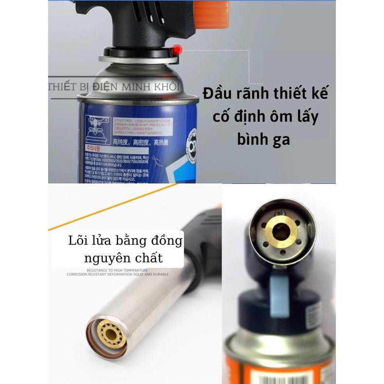 Đèn Khò Ga Cầm Tay Flame gun, đầu khò ga tự động, den kho ga