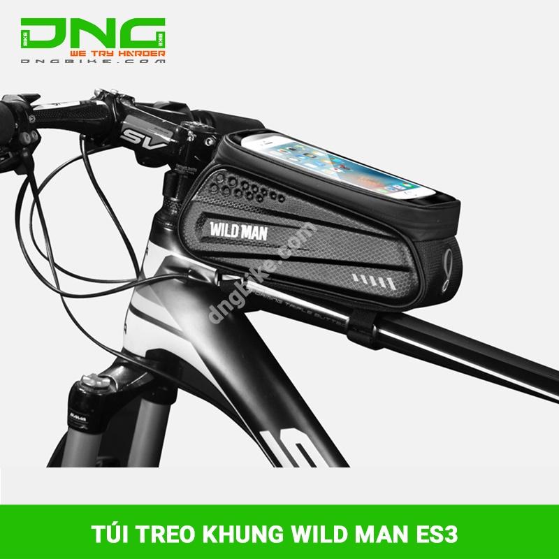 Túi điện thoại treo KHUNG xe đạp chống nước WILD MAN ES3