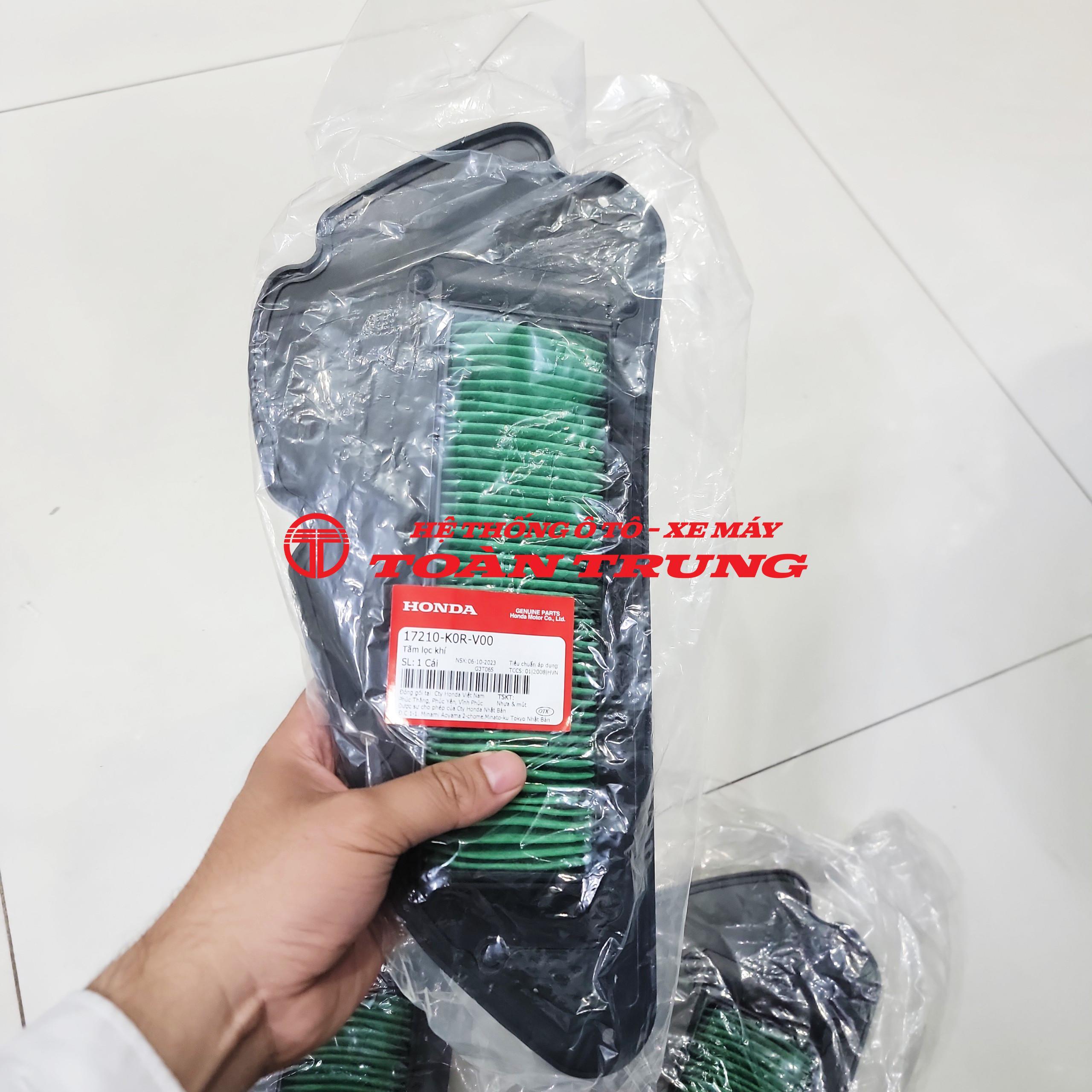 Tấm lọc khí SH 125/150/160 (2019-2024) chính hãƞg Honda &quot;17210K0RV00&quot;