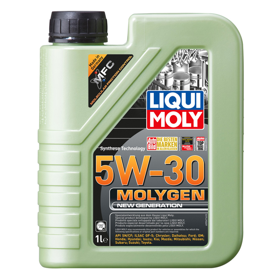 Dầu Nhớt Thế Hệ Mới Chuẩn Sn/Cf Liqui Moly Molygen New Generation 5W-30 9047 (1L)