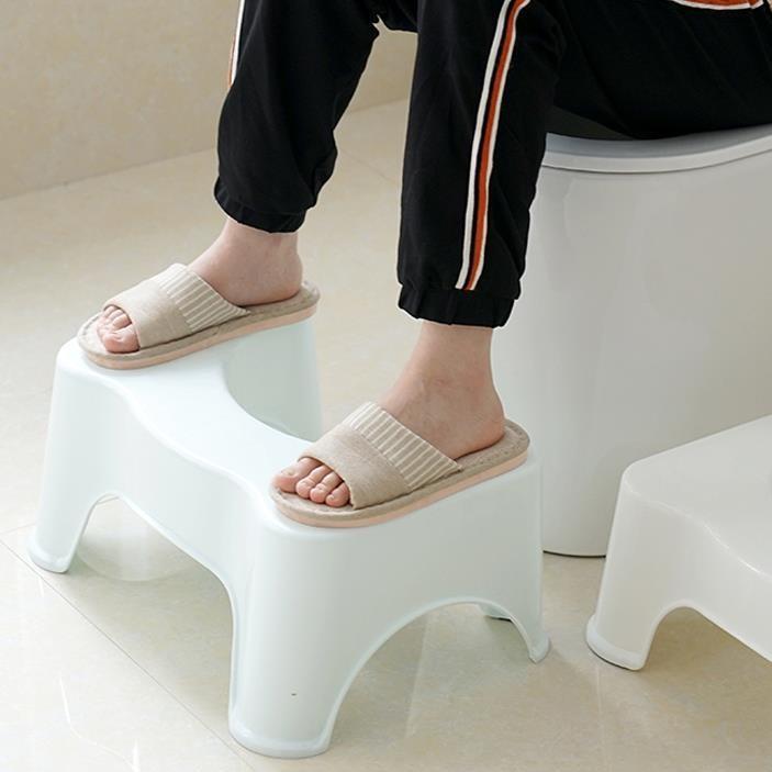 Ghế Kê Chân Toilet, Bồn Cầu - Ghế Toilet Chống Táo Bón