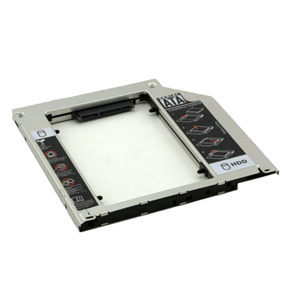 Hard Drives Caddy Tray HDD SSD Enclosure Case Optical Bay for 9.5mm iPad Macbook