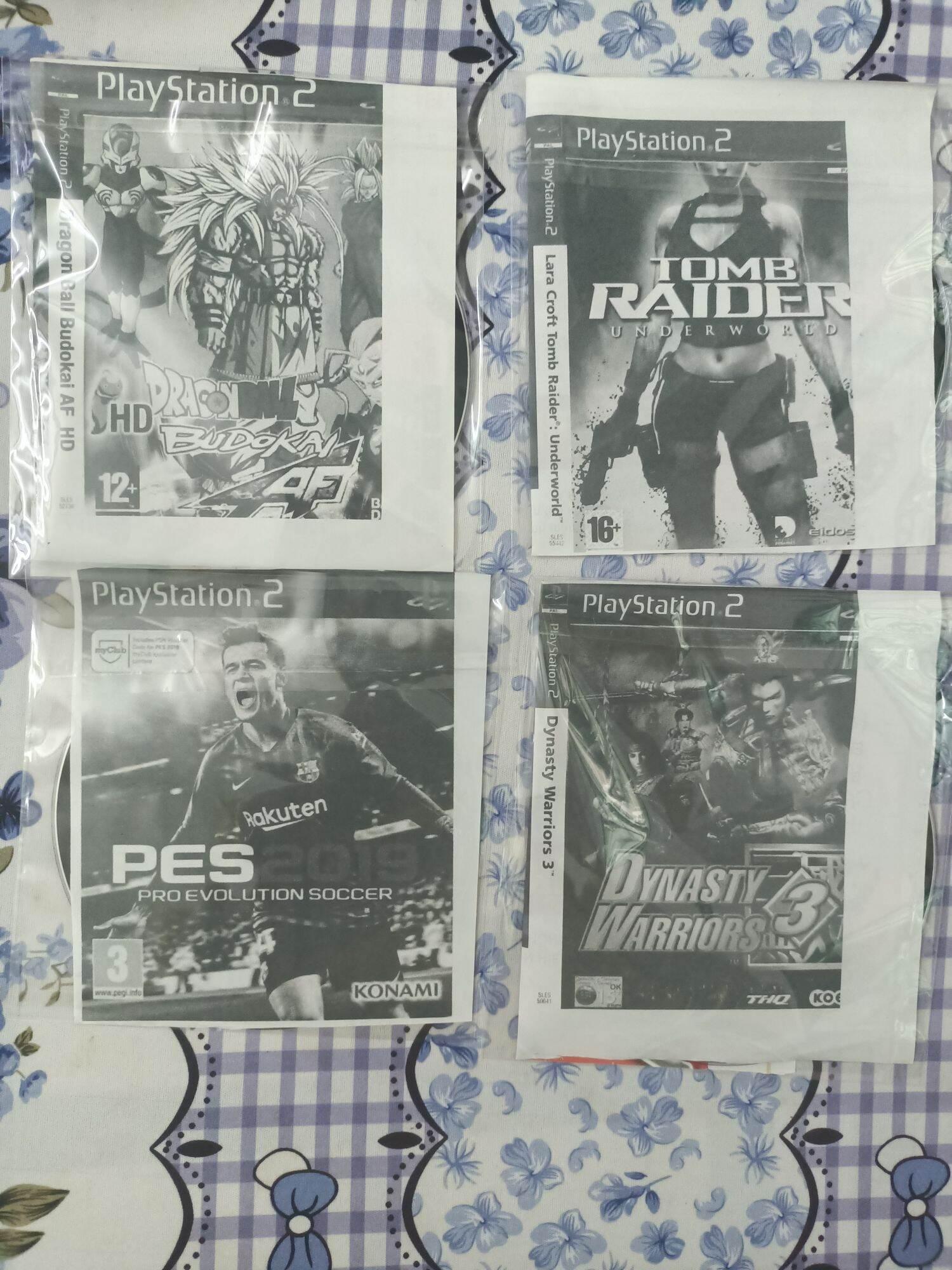 Bộ 4 Game ps2