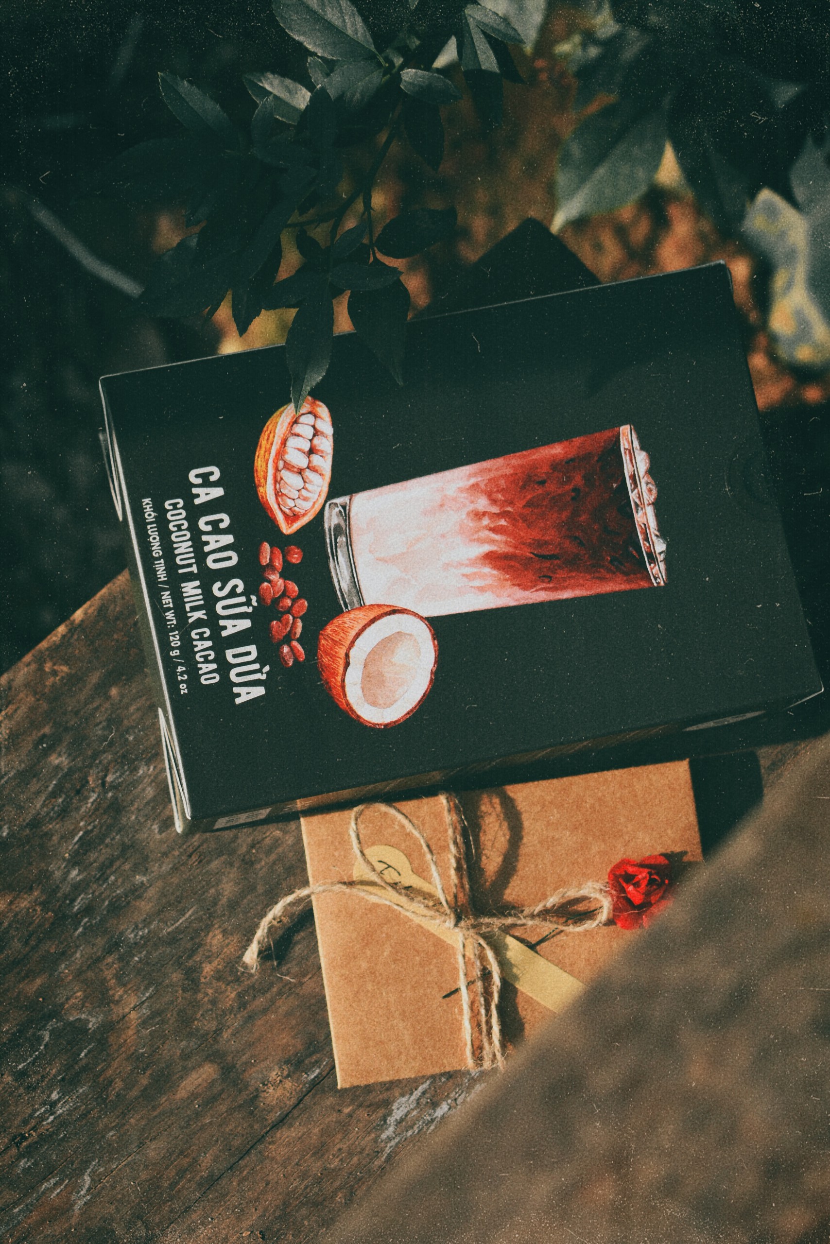 Ca cao sữa dừa hộp 250g - Bột Ca cao Thái Bon