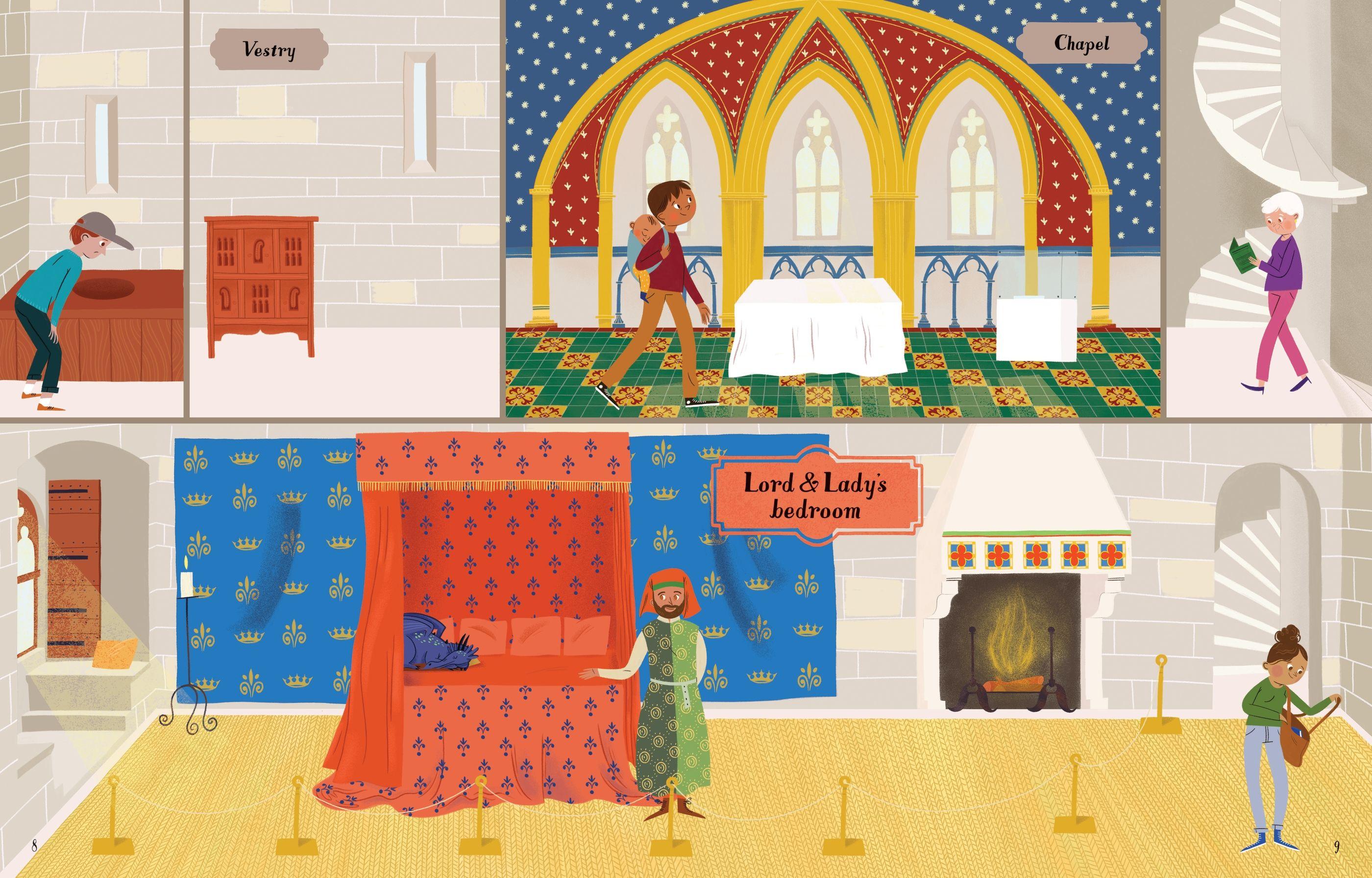 Castle Sticker Book