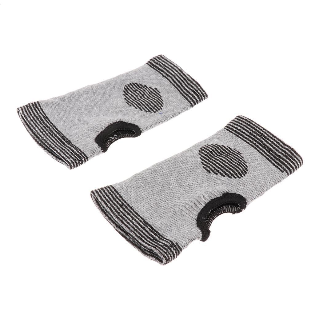 1 Pair Elastic Anti-slip Sport Hand Palm Wrist Guard Support Protector Brace Gloves