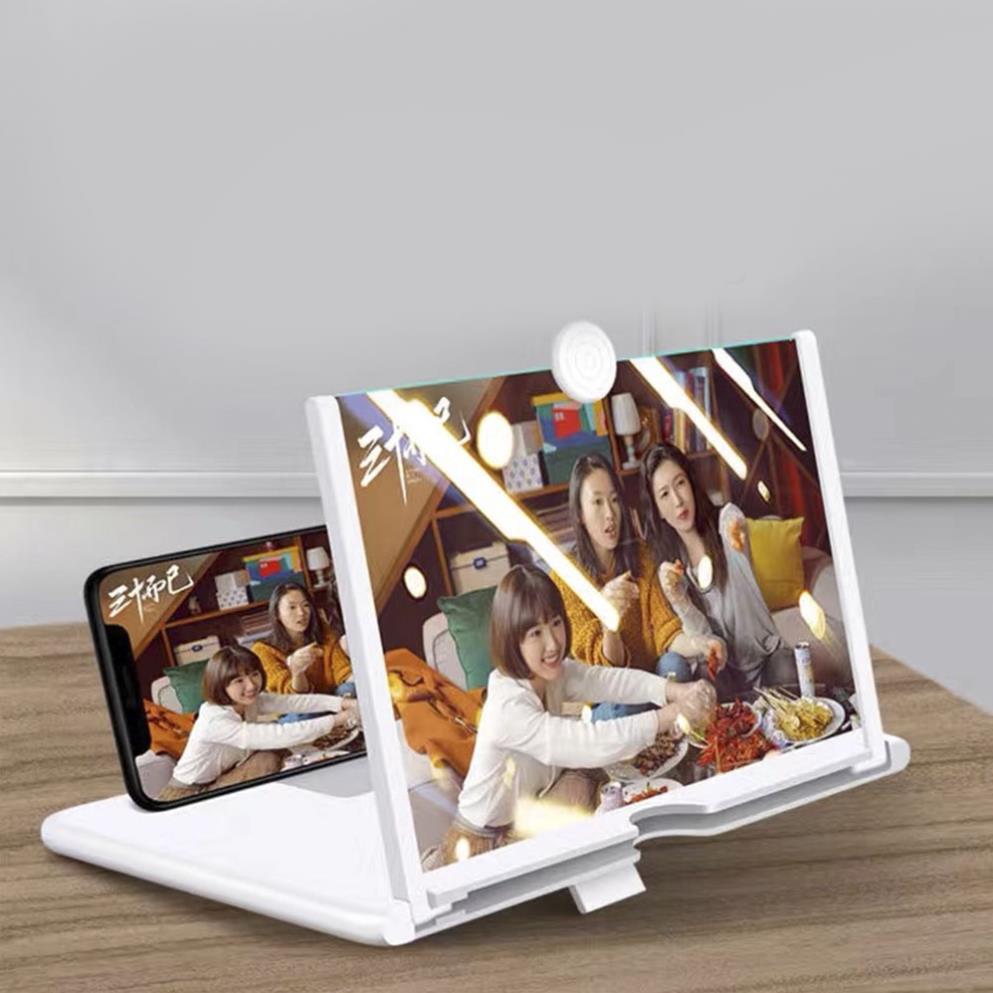 Giá đỡ điện thoại có kính phóng đại màn hình 3D HD cỡ 10inch tiện dụng