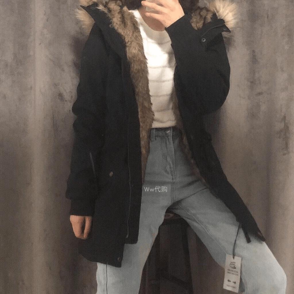 Hình ảnh Áo khoác kaki nữ lót lông cực ấm cho mùa đông dài siêu xinh , ấm áp cực kì THỜI TRANG GU FASHION
