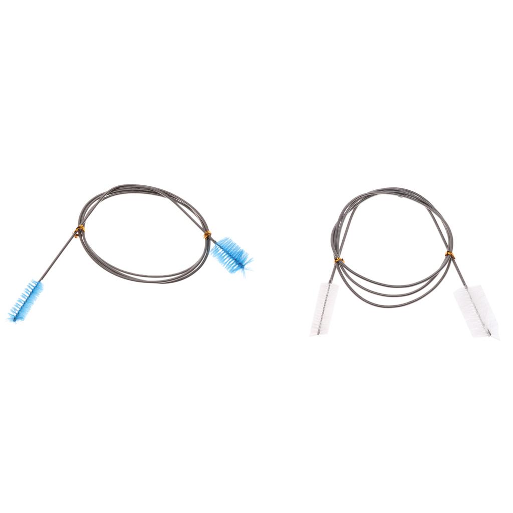 Aqua Tube Cleaning Brush Flexible Double Head for Aquarium Filter Pump Pipe Hose
