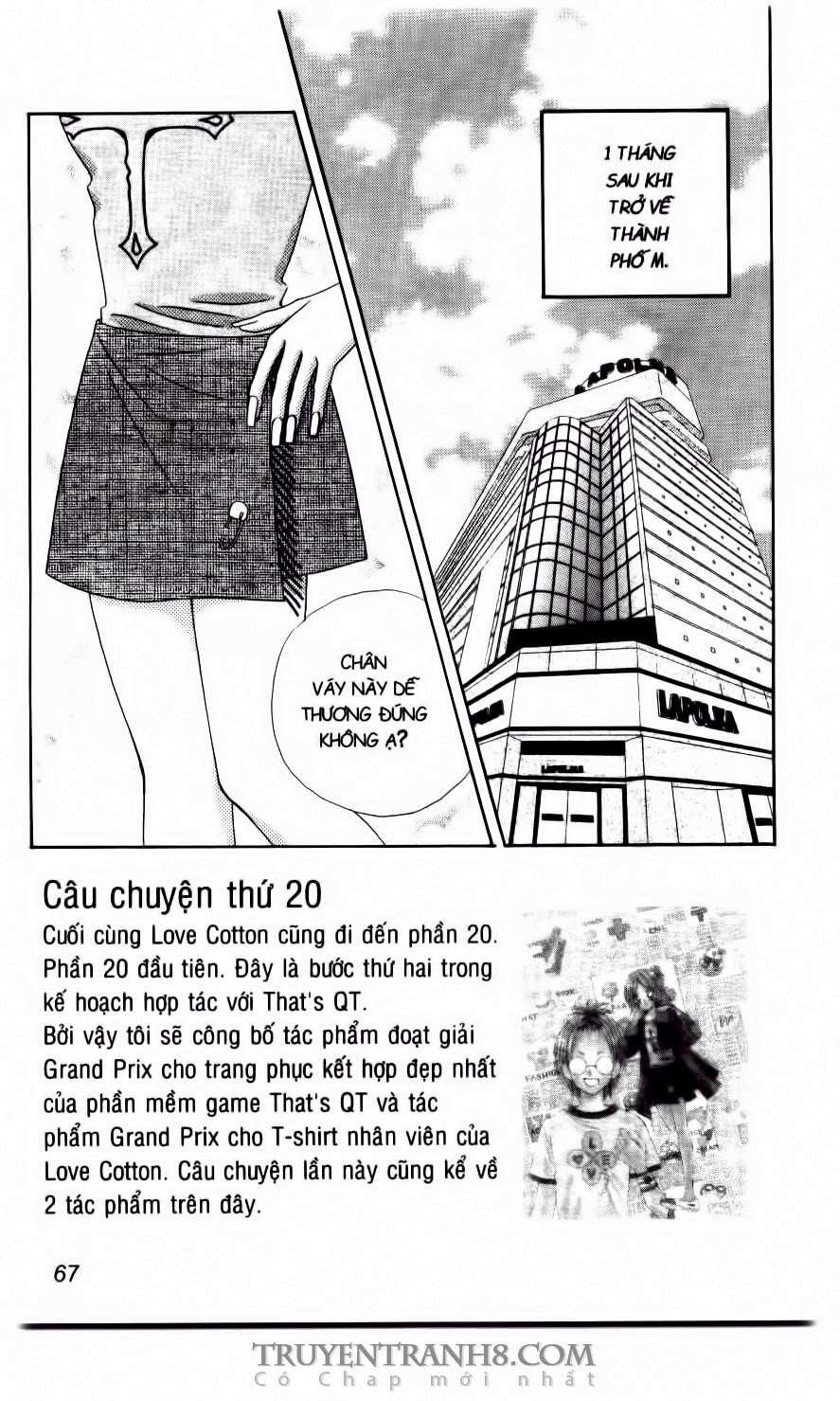 tiệm thời trang, love cotton chapter 27 9