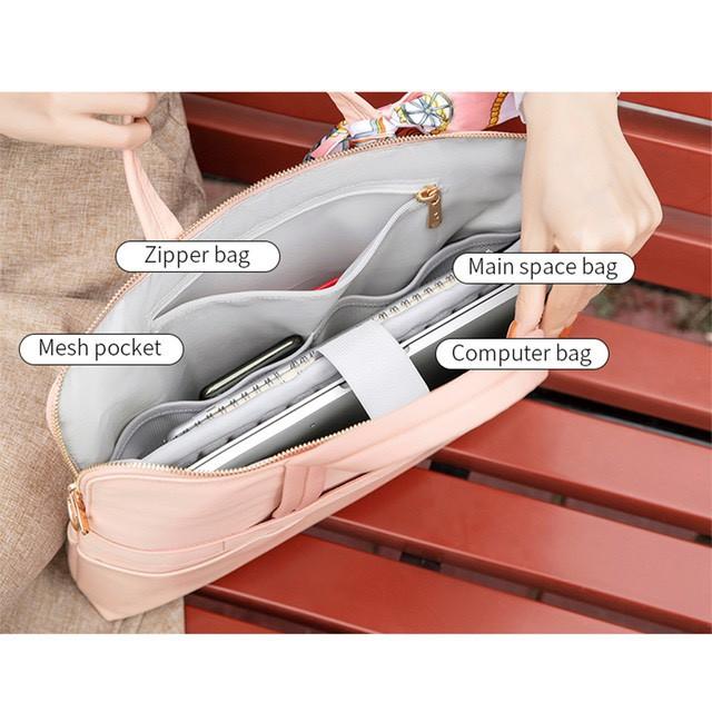 Túi xách chống sốc dành cho laptop, macbook thời trang winner. Túi xách laptop nữ cao cấp 13inch, 14 inch, 15.6 inch