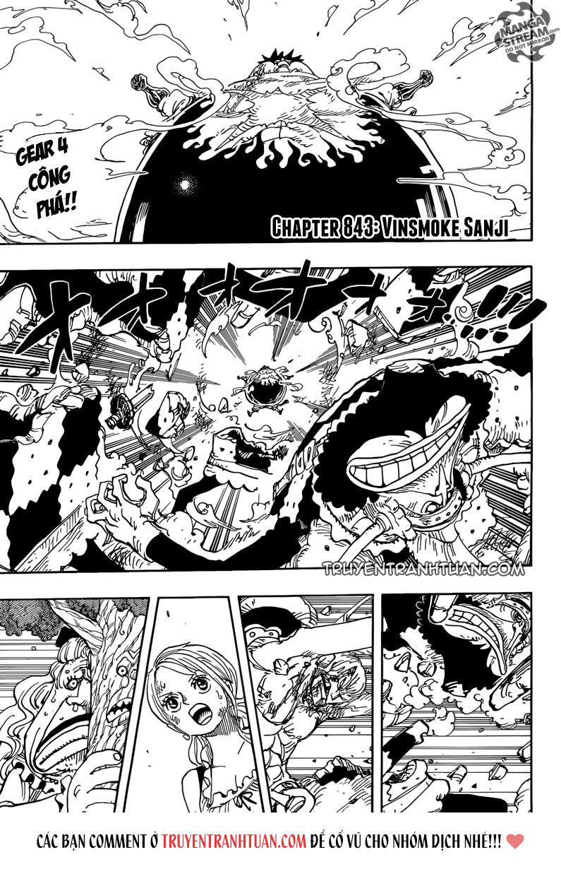 One Piece Chapter 843 - Trang 5