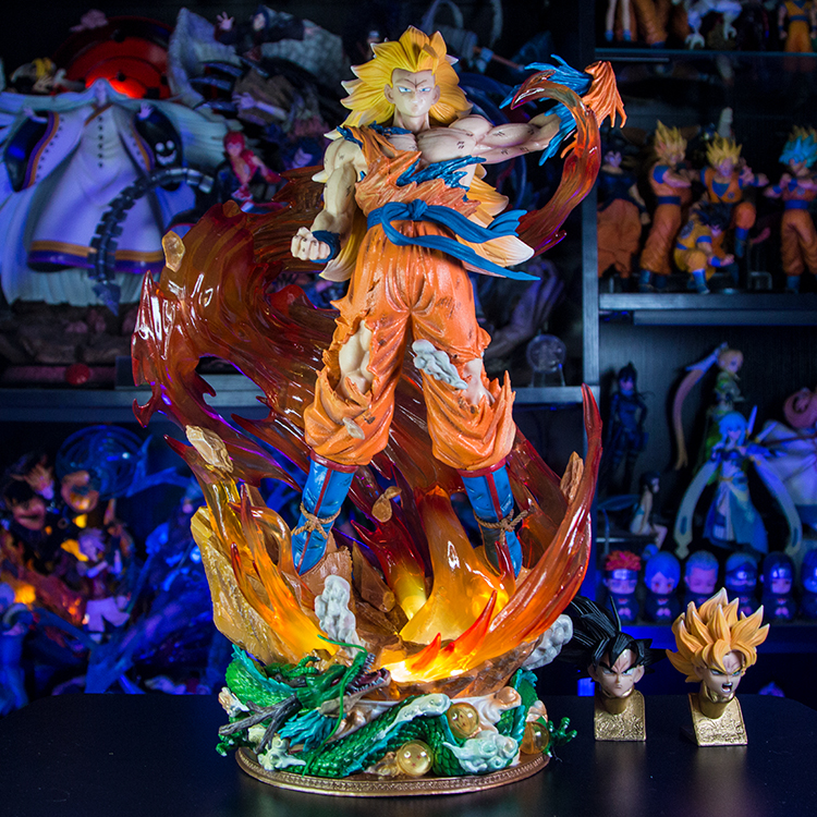 Mô hình songoku có hiệu ứng siêu đẹp