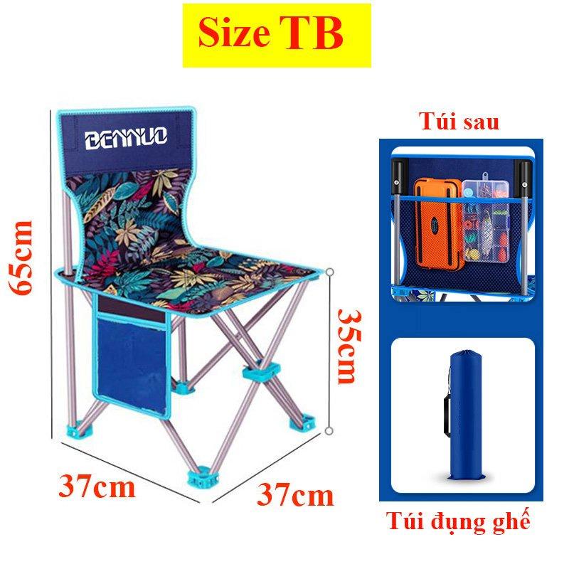 Ghế Xếp, Ghế Câu Cá Hạ Bích gấp gọn mini bỏ túi dễ dàng mang đi du lịch , dã ngoại KK-7