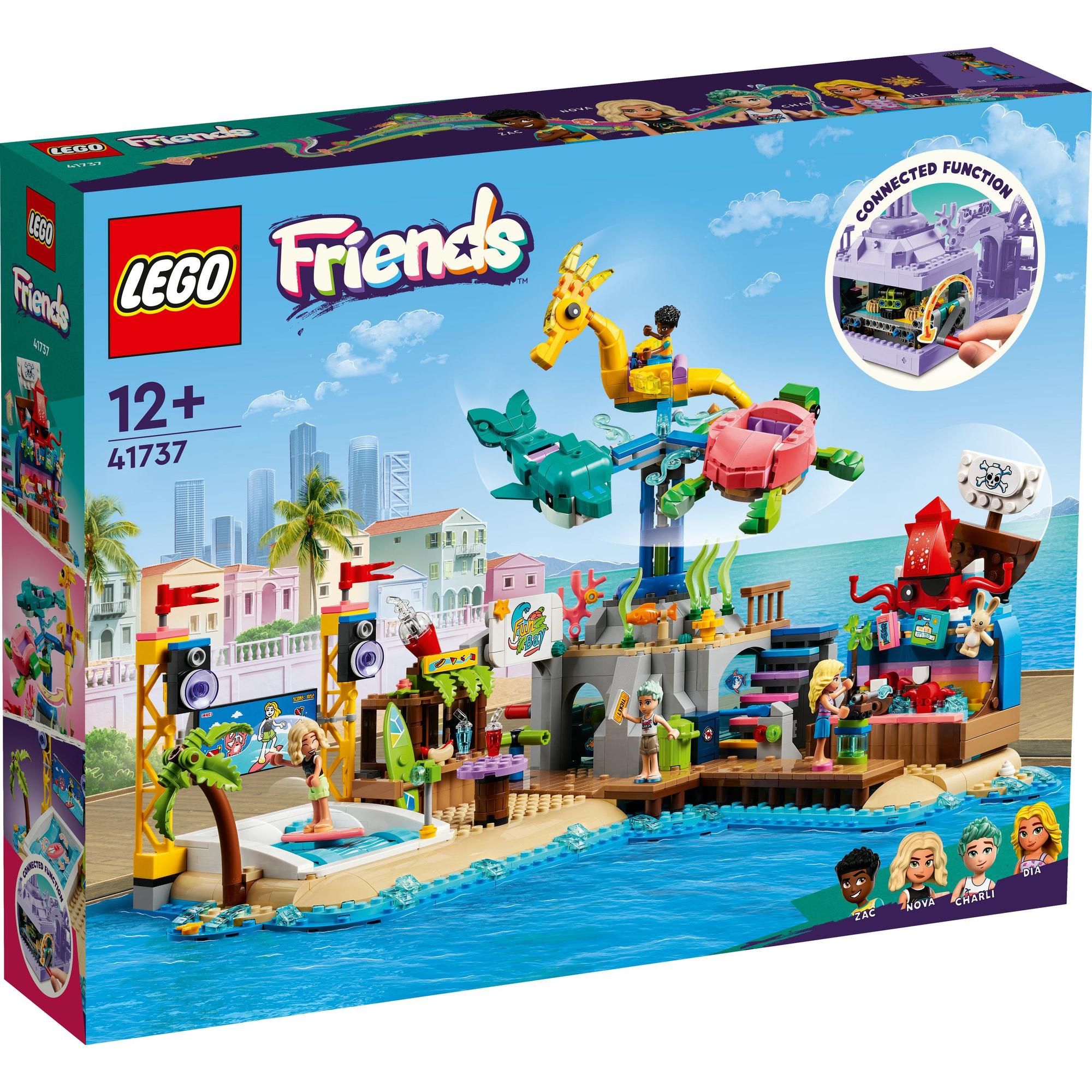 Hình ảnh LEGO Friends 41737 Đồ chơi lắp ráp Công viên giải trí ven biển (1,348 chi tiết)