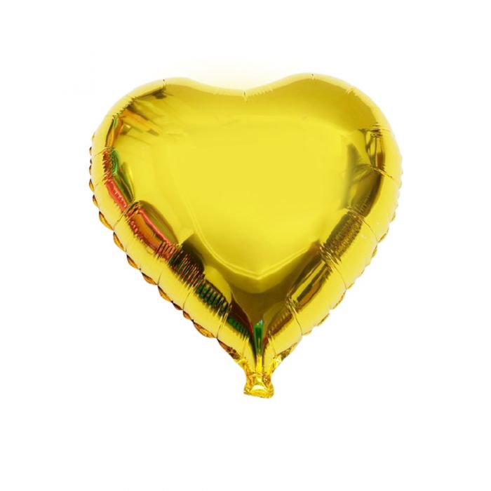 Bóng Hình Trái Tim Trang Trí Tiệc Nhiều Màu - Heart Foil Balloons HPNI55