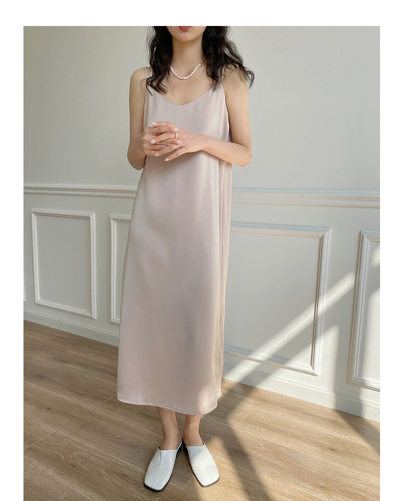 Váy Đầm Lụa Thiết Kế An Nhiên Đa Dạng Size Dáng Suông Chất Trơn Mềm Mại Mát Mịn Công Sở Dạo Phố Mặc Nhà