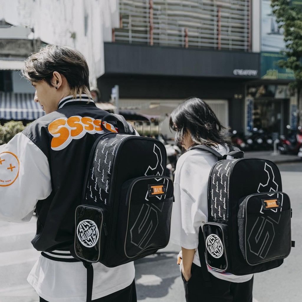 Balo sly Local brand nam nữ , balo laptop 15,6 inch , Sly Clothing backpack - Gin Store