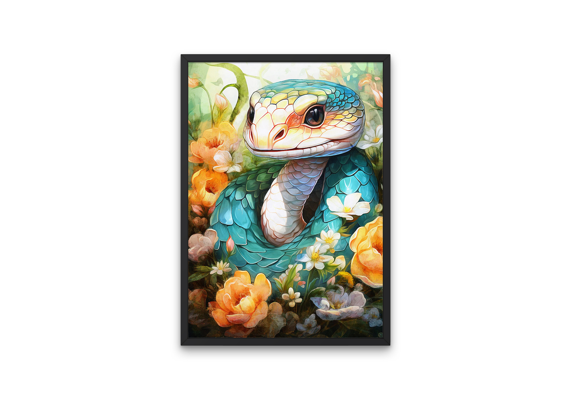 Quà tặng cho tâm | Tuổi rắn | Tranh nghệ thuật canvas