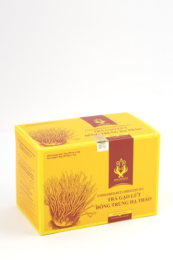 Trà Gạo Lứt Đông Trùng Hạ Thảo