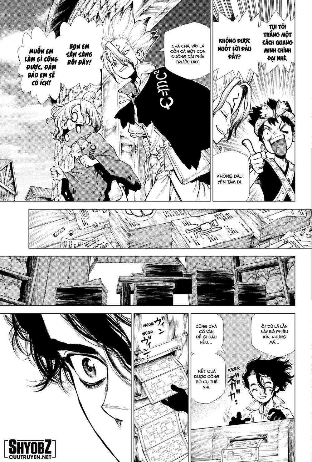 dr.stone - hồi sinh thế giới chapter 217 17