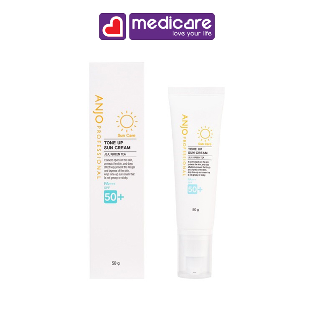 0133703 Kem Chống Nắng ANJO Professional Tone Up SPF50+PA+++ 50g