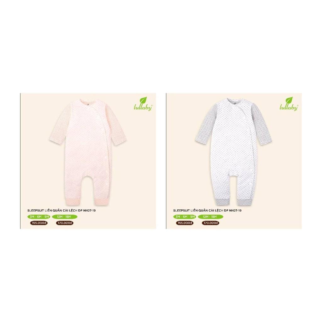 Lullaby Sleepsuit Liền Quần Cài Lệch DF NH27-19