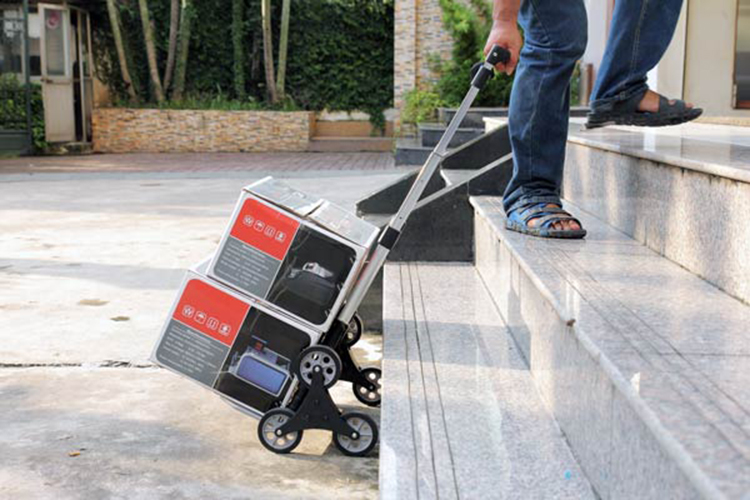 Xe Kéo Đẩy Leo Cầu Thang 6 Bánh Rút Gọn ADVINDEQ TL-35/70 - Hàng Chính Hãng