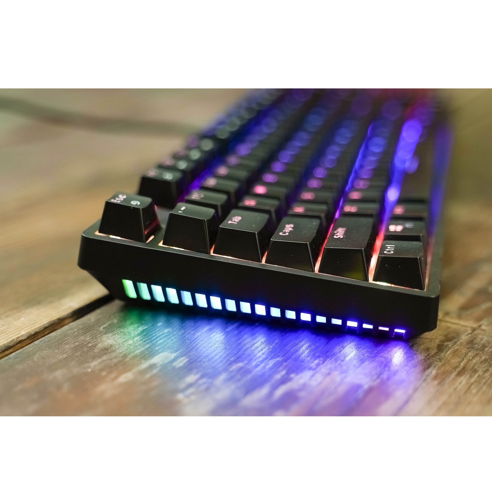 Bàn phím cơ gaming Fuhlen D87s RGB type-C Switch Blue/ Red/ Brown- Hàng chính hãng