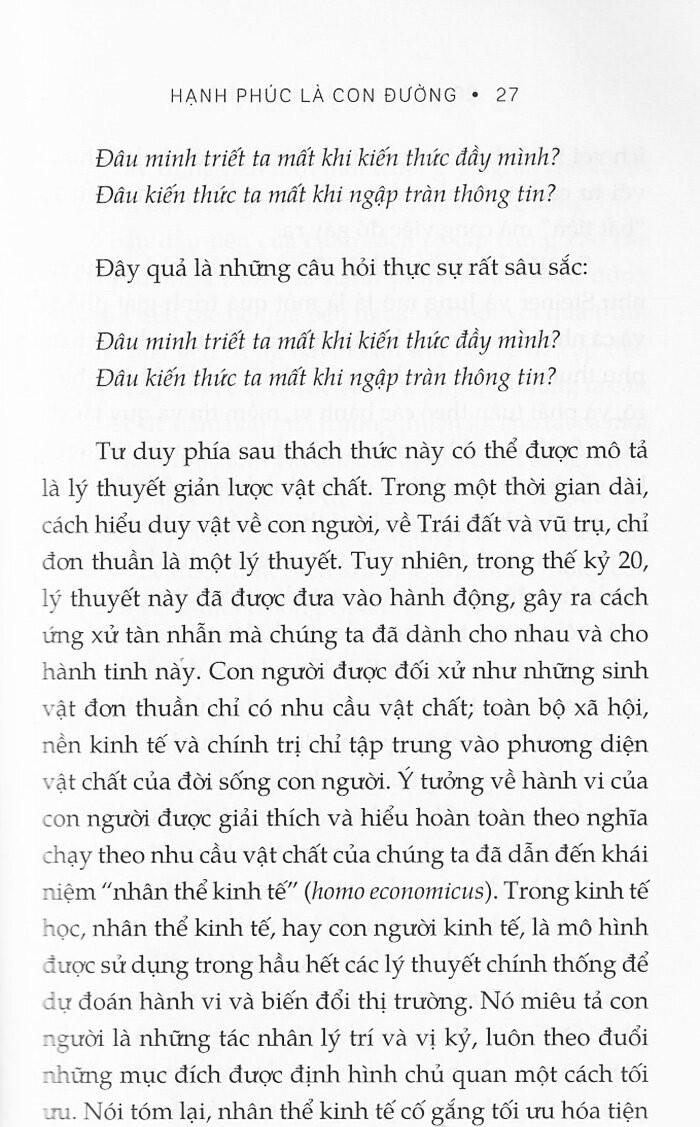 Hạnh Phúc Là Con Đường