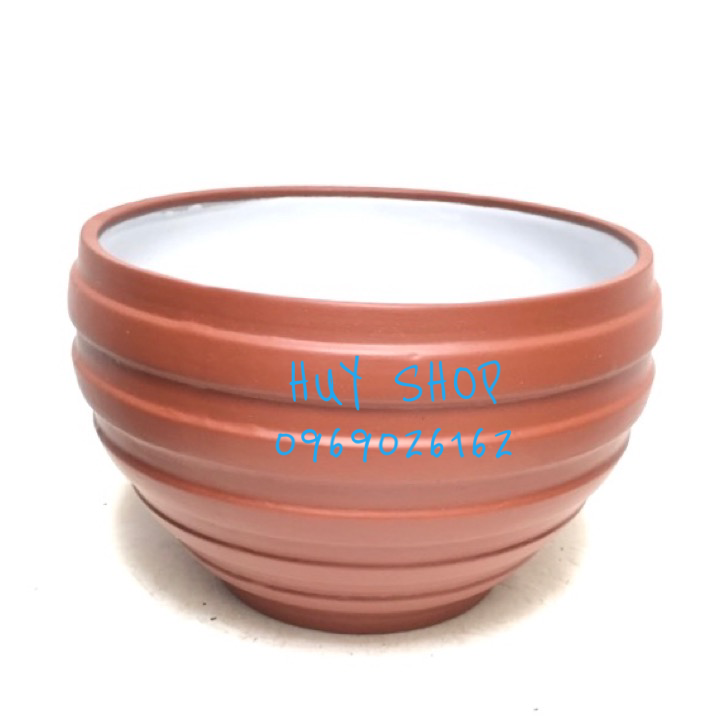 Chậu Gốm Sứ TRÒN  trồng cây tiểu cảnh
